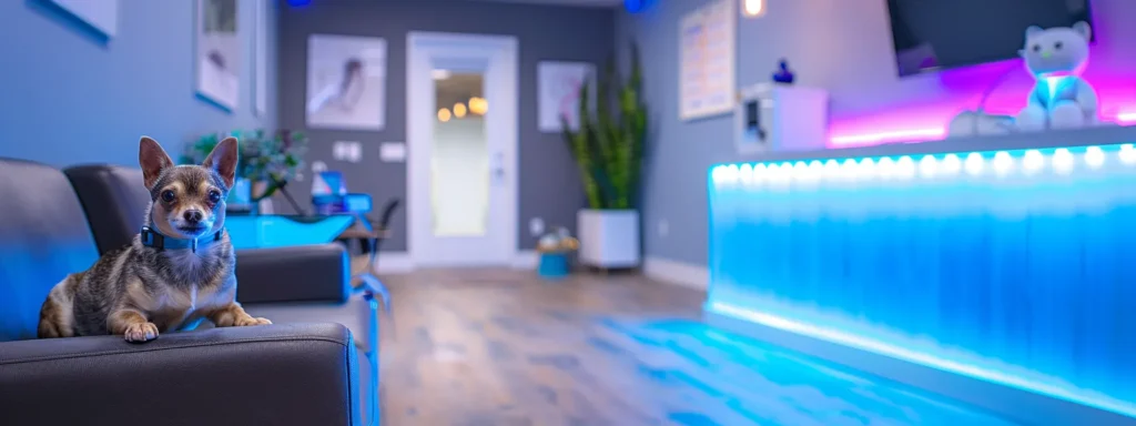 a radiant dental clinic in grand prairie, showcasing a welcoming and modern environment, where clear aligners gleam under soft, warm lighting, inviting patients to discover the best care for their smile transformation.