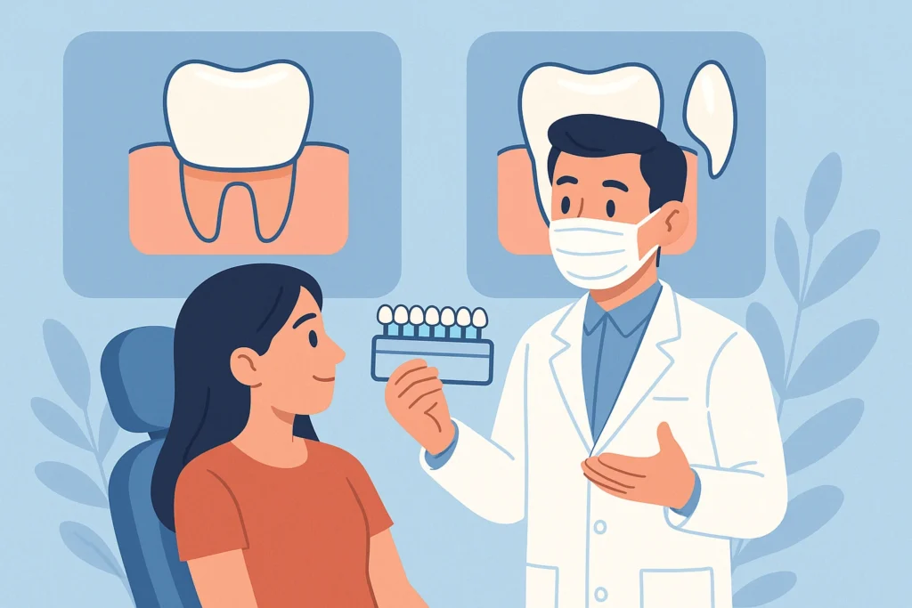 Composite vs. Porcelain Veneers in Grand Prairie