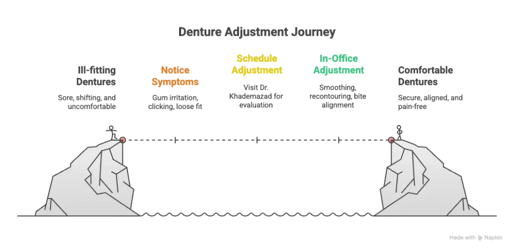 Denture Adjustments and Repairs: Keeping Your Smile Comfortable